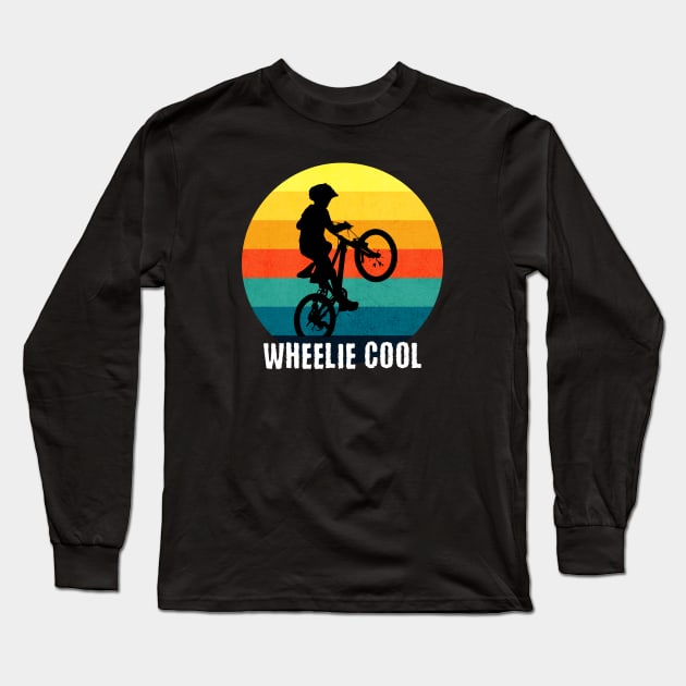Wheelie Cool Long Sleeve T-Shirt by LexieLou